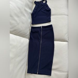 DYNAMITE SET TOP & SKIRT